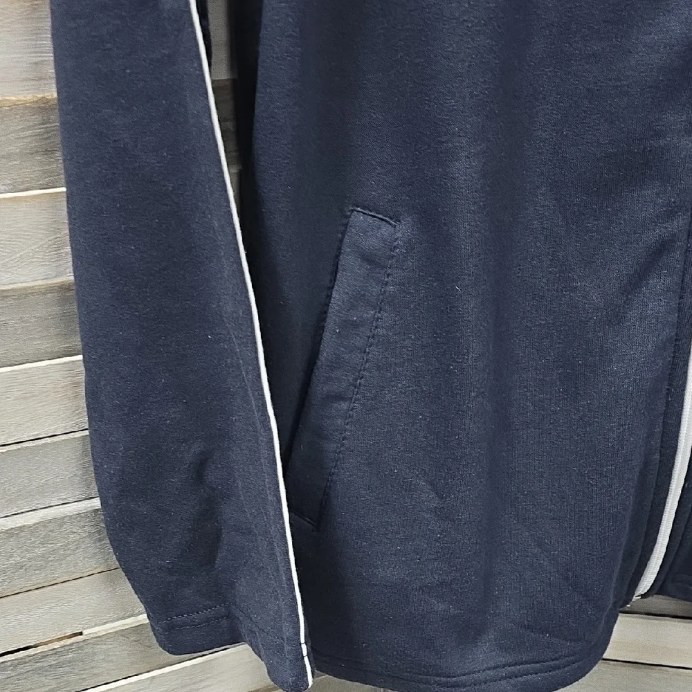 Navy Blue Track Pants & Jacket Set | Feelgoodstore | 1X